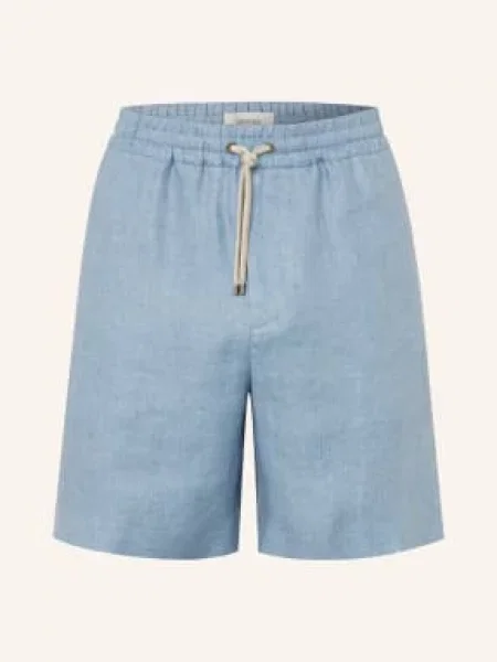 Agnona Plátěné Šortky modrá
