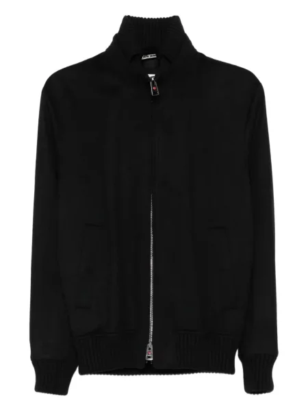 Žebrovaná bunda Kired černá