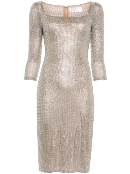Rochie midi Giuseppe Di Morabito de cristal până la genunchi de costum
