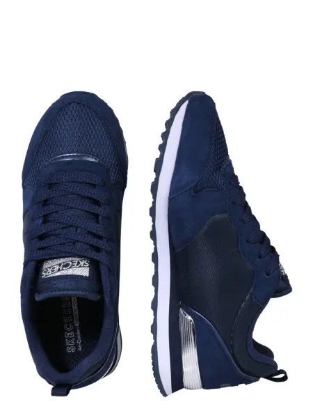 Sneakerși Skechers albastru