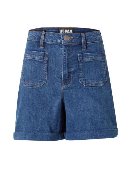 Urban Classics Džíny džínovina modrá