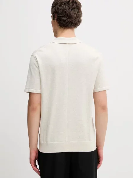 Calvin Klein polo swetrowe beżowa