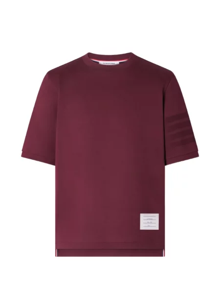 Scurt tricou Thom Browne roșu