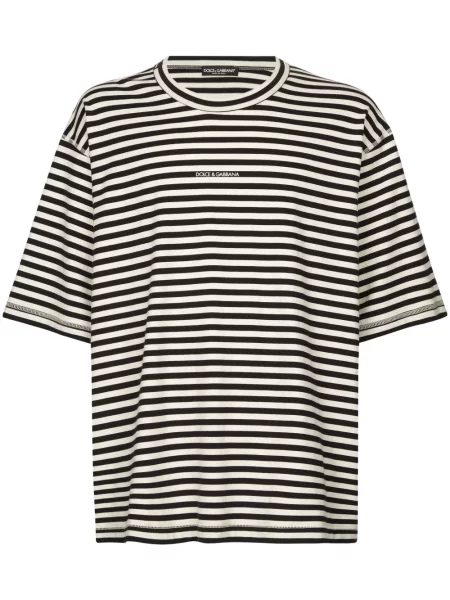Tricou Dolce & Gabbana cu broderie negru