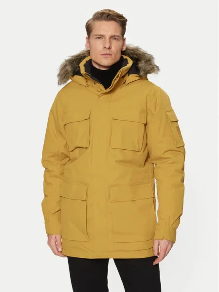 Jack Wolfskin Парка Glacier Canyon жълт