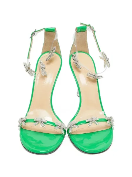 Sandale Mach & Mach cu funde verde