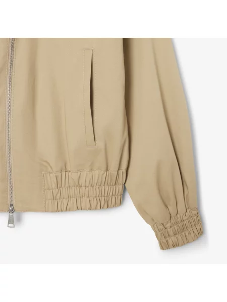 Lacoste Kurtka Relaxed Fit beżowa