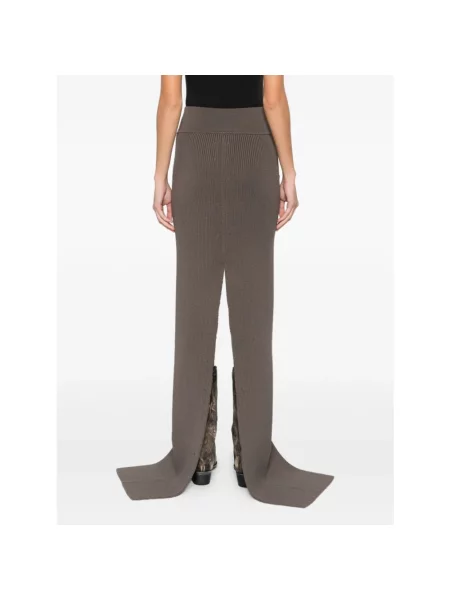 Spódnica maxi Rick Owens szara