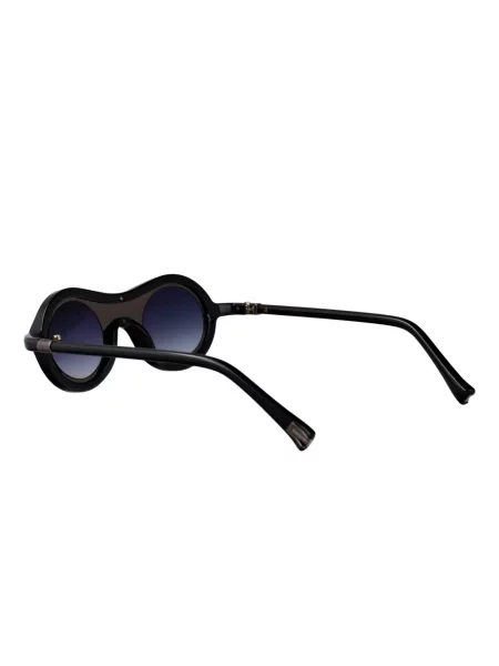 Ochelari de soare rotunzi Yohji Yamamoto negru