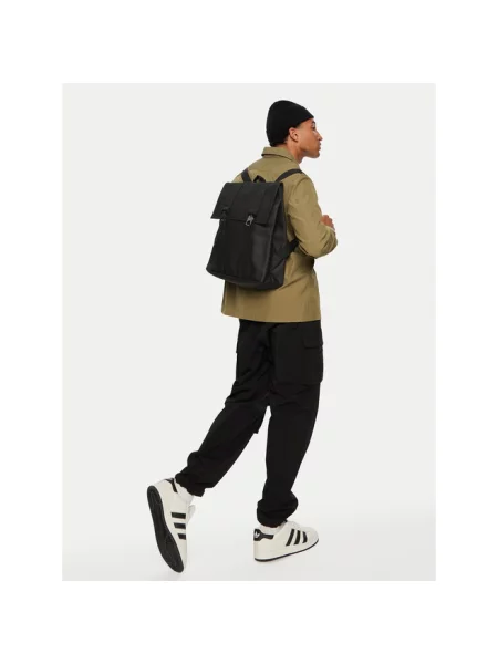 Rains MSN Bag Black Unisex Plecaki i torby Rains Size: One size czarny