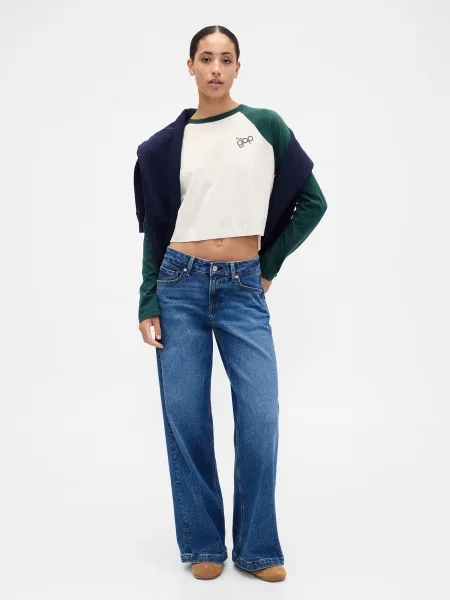 Tricou Gap scurt albastru