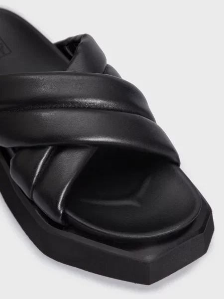 Кожаные шлепанцы Prpy черные