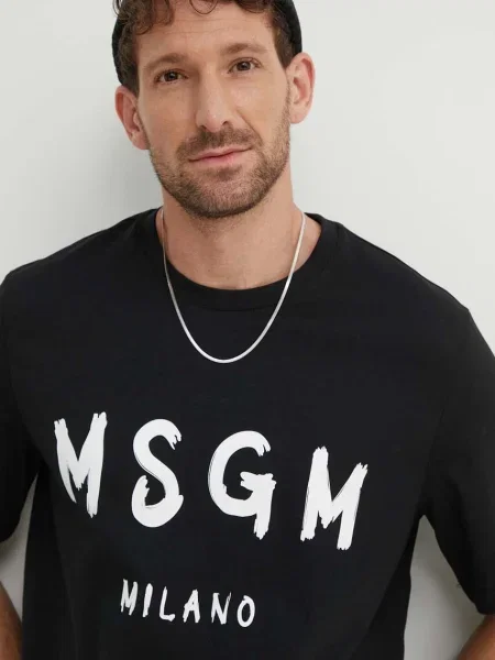 MSGM t-shirt czarna