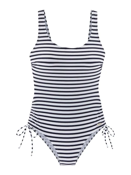 VENICE BEACH Costum de baie întreg Swimsuit Summer VB albastru alb