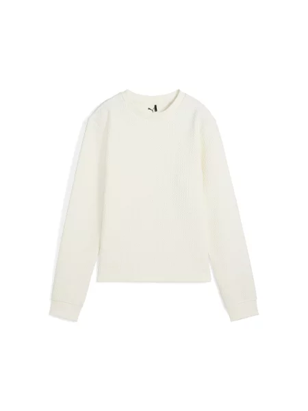 Bluza z okrągłym dekoltem CLOUDSPUN Boulder biała