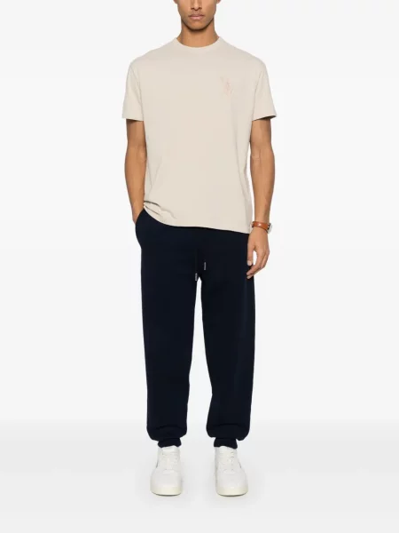 Ριγέ μπλούζα Polo Ralph Lauren με κέντημα μπλε
