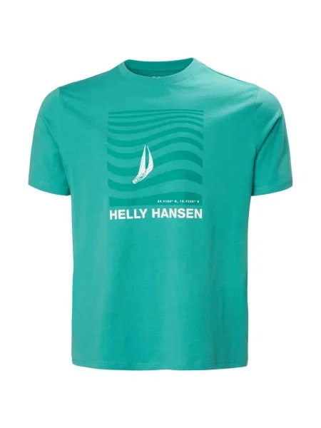Koszulka Helly Hansen Shoreline zielona