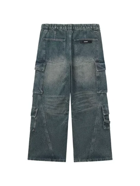 Pantaloni cargo Musium Div. albastru
