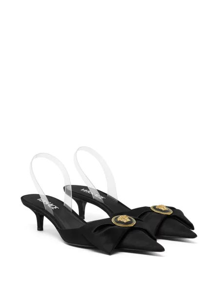 Bateliai Versace slingback juoda