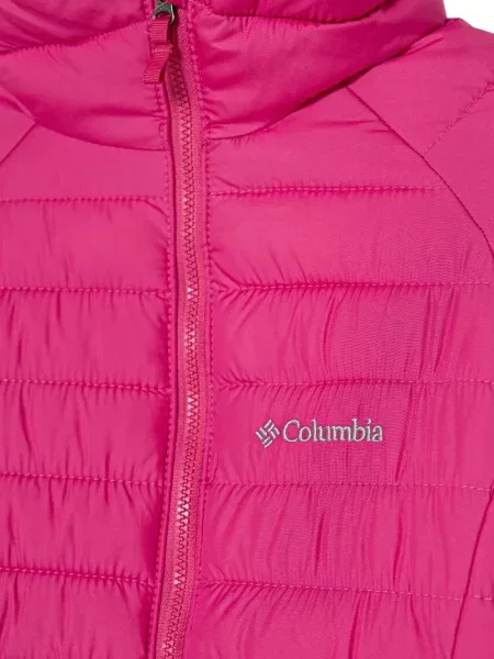 Kurtka dziecięca Columbia różowa