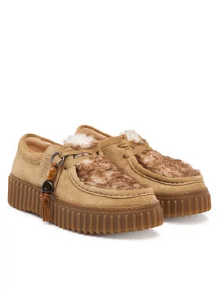 Cipele Clarks Torhill Bee bež