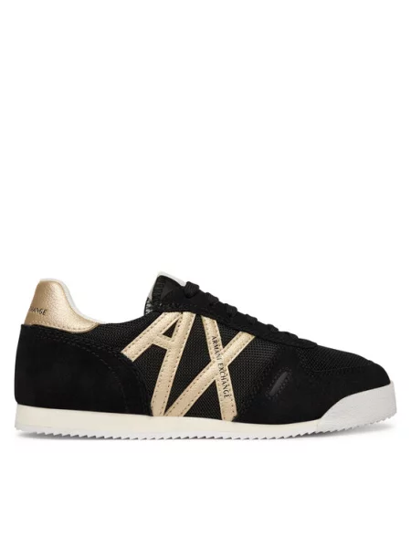 Sneakersy Armani Exchange černé
