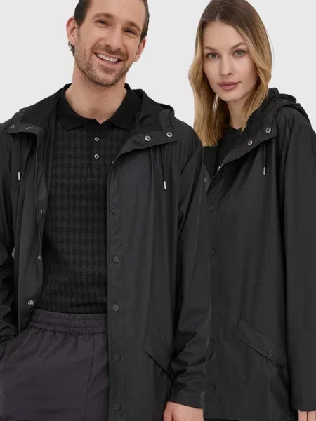 Куртка Rains Jacket перехідна чорний
