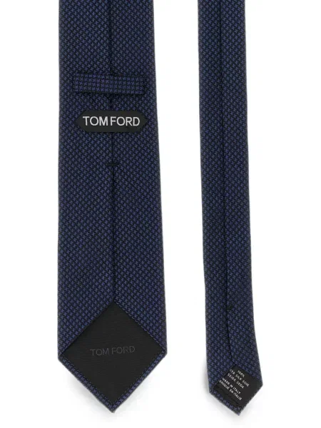 Cravată Tom Ford de mătase negru
