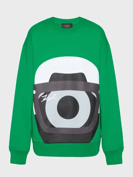 Свитшот Karl Lagerfeld зеленый