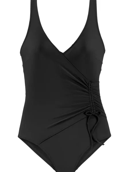 LASCANA Enodelne kopalke črna