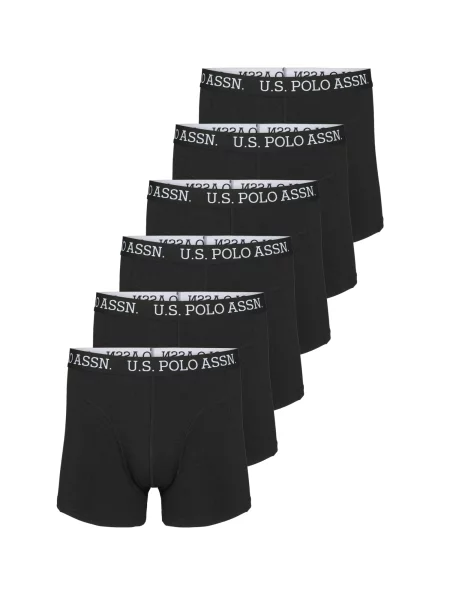 U.S. POLO ASSN. Boxerky Walter černá bílá