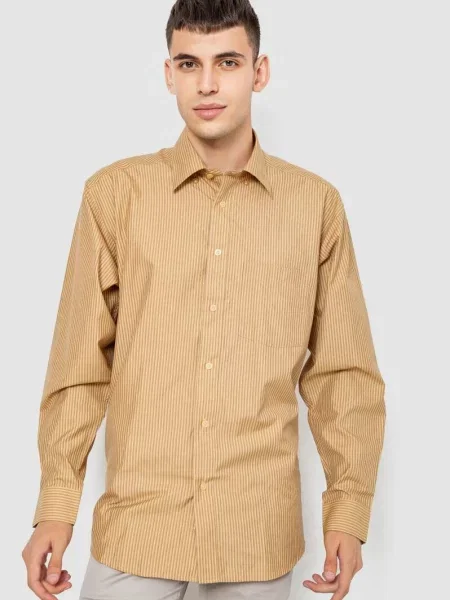 Сорочка Ager бавовна/поліестер бежевий