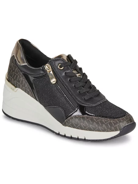 Sneakerși Marco Tozzi negru