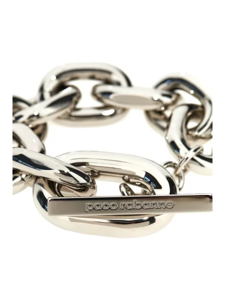 Bransoletka Paco Rabanne chunky szara