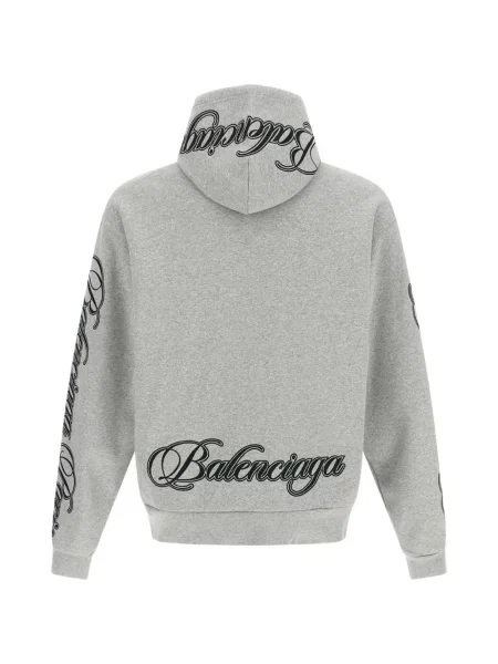 Hoodie Balenciaga με σχέδιο γκρι