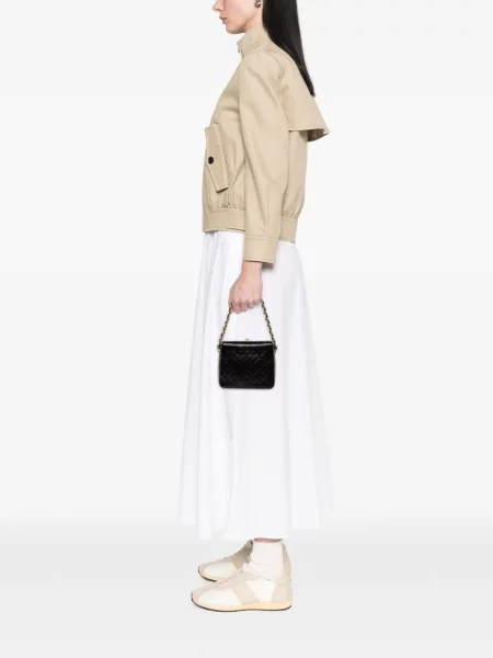 Prošívaná kabelka Chanel Pre-owned černá
