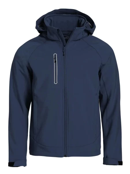 Clique Kurtka Milford – softshell z membraną TPU – dark navy niebieska