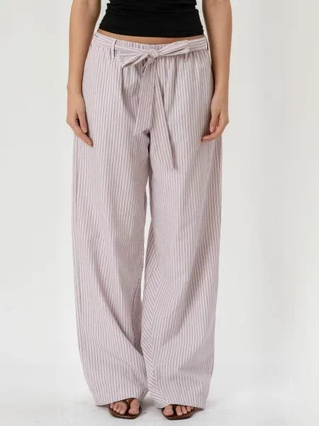 ITS MAY Pantaloni Francesca / roz pastel gri
