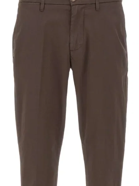 Pantaloni chino Re-hash maro