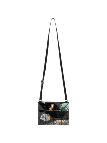Geantă Bao Bao Issey Miyake cu imprimeu geometric negru