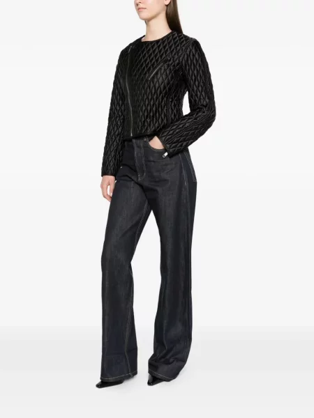 Decupat geacă Burberry negru