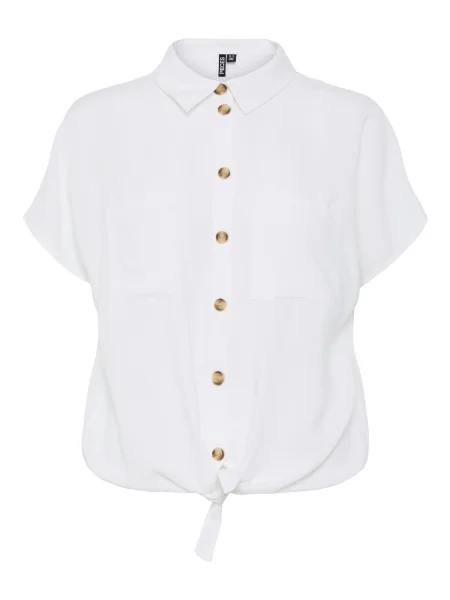 PIECES Bluză PCPIA' alb