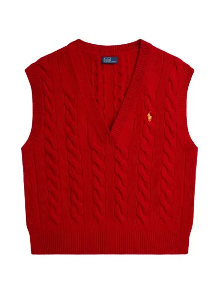 Iš natūralios odos trumpas dryžuotos polo marškinėliai Polo Ralph Lauren pilka