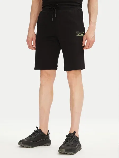 KARL LAGERFELD Pantaloni scurți sport negru