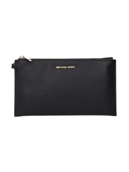 Kopertówka Michael Kors z autografem czarna