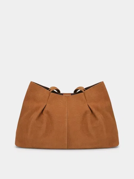 INTERTOP x KVITKOVA Сумка Замша коричневий