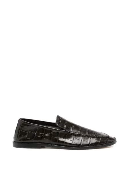 Pantofi loafer Alysi din piele maro