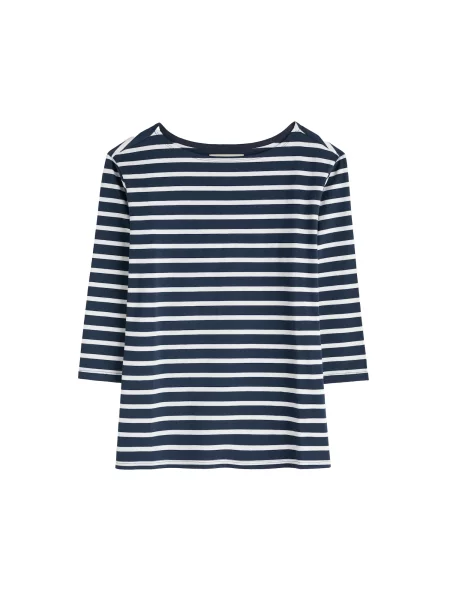 Seasalt Cornwall Póló Sailor tengerészkék fehér