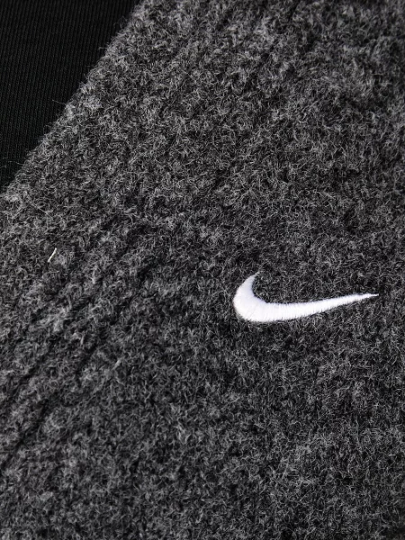 Nike Sportswear жилетка дамска с добавена вълна Chill Knit сиво