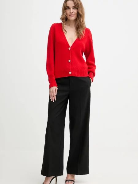 Кардиган з додаванням вовни Morgan MGOJI червоний